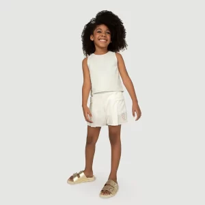 Conjunto Curto Brilho Infantil Feminino Lilica Ripilica