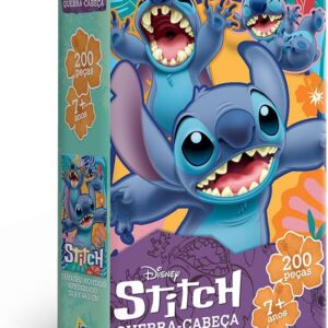 Toyster - Quebra-cabeça: Stitch - 200 peças - Disney - JAK
