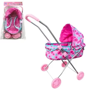 Carrinho Boneca Reborn Passeio Metal