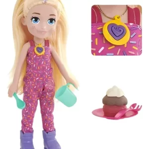 Boneca Grande Polly Pocket Picnic Articulada Original Mattel