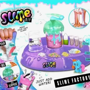 Fábrica De Slime Infantil Completa Com Acessórios Divertido!